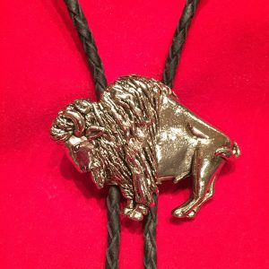 Bison Bolo Tie